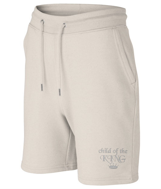 Child Of The King Cream Shorts