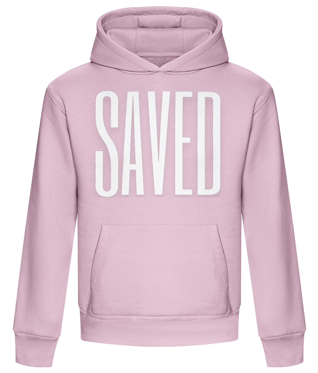 SAVED Heavyweight Pink Hoodie