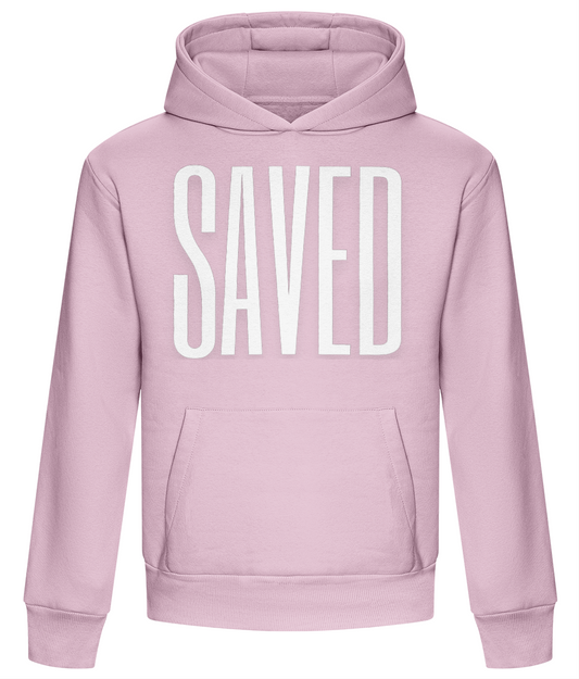 SAVED Heavyweight Pink Hoodie