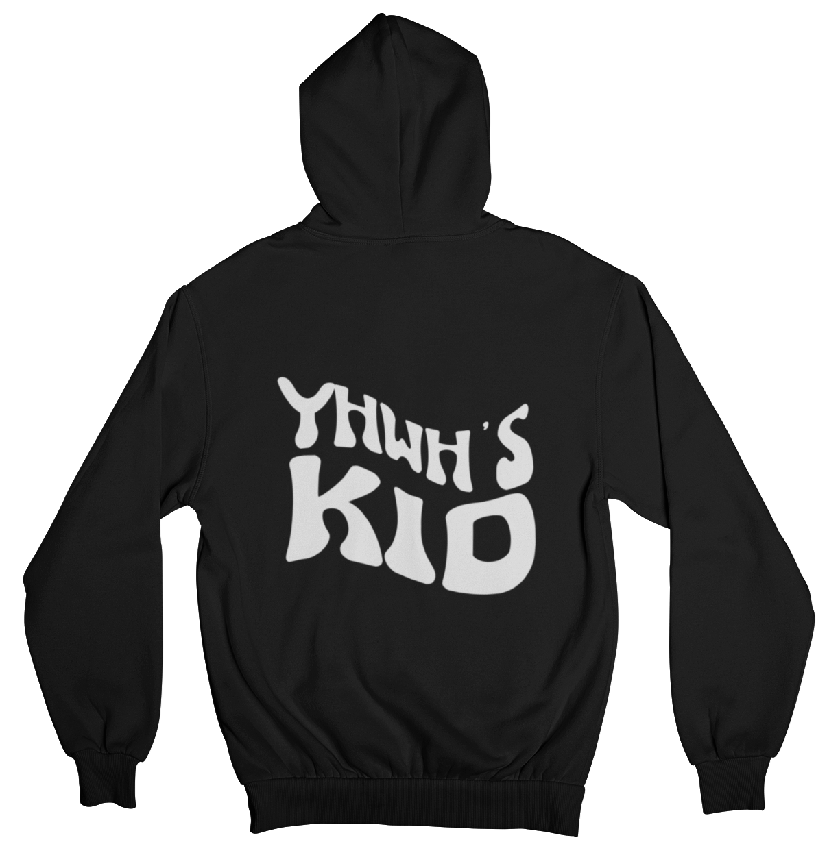 YHWH's Kid Black Hoodie