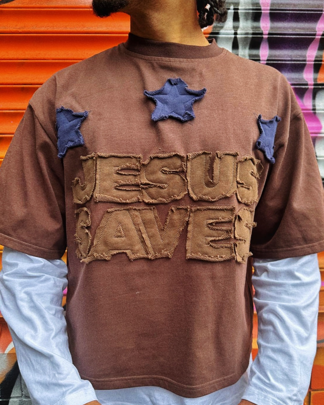 Jesus Saves Boxy Tee