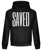 SAVED Heavyweight Black Hoodie
