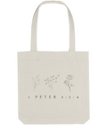 The Gentle Spirit Beauty Tote Bag Cream