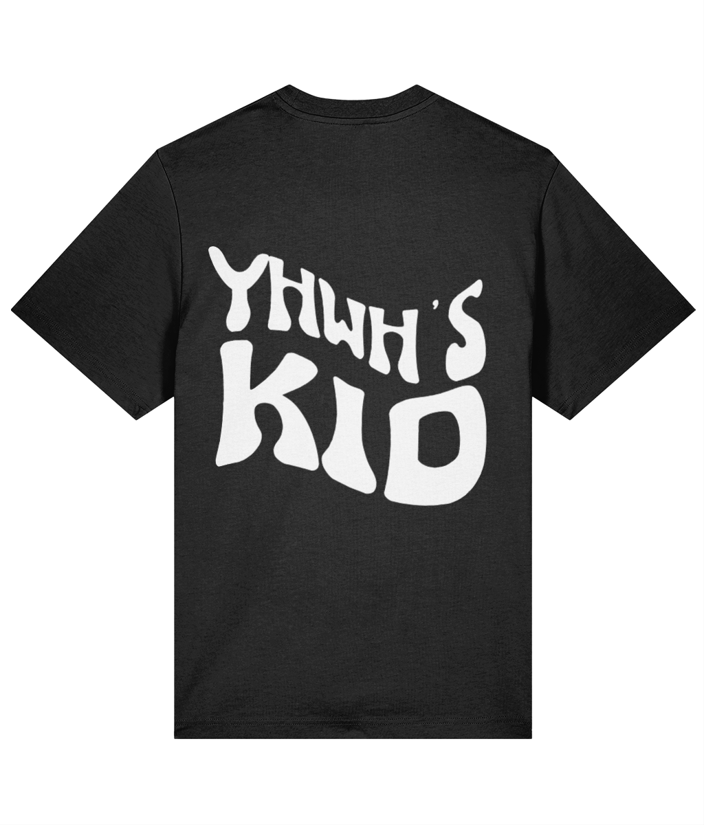 YHWH's Kid Heavyweight Black T-shirt