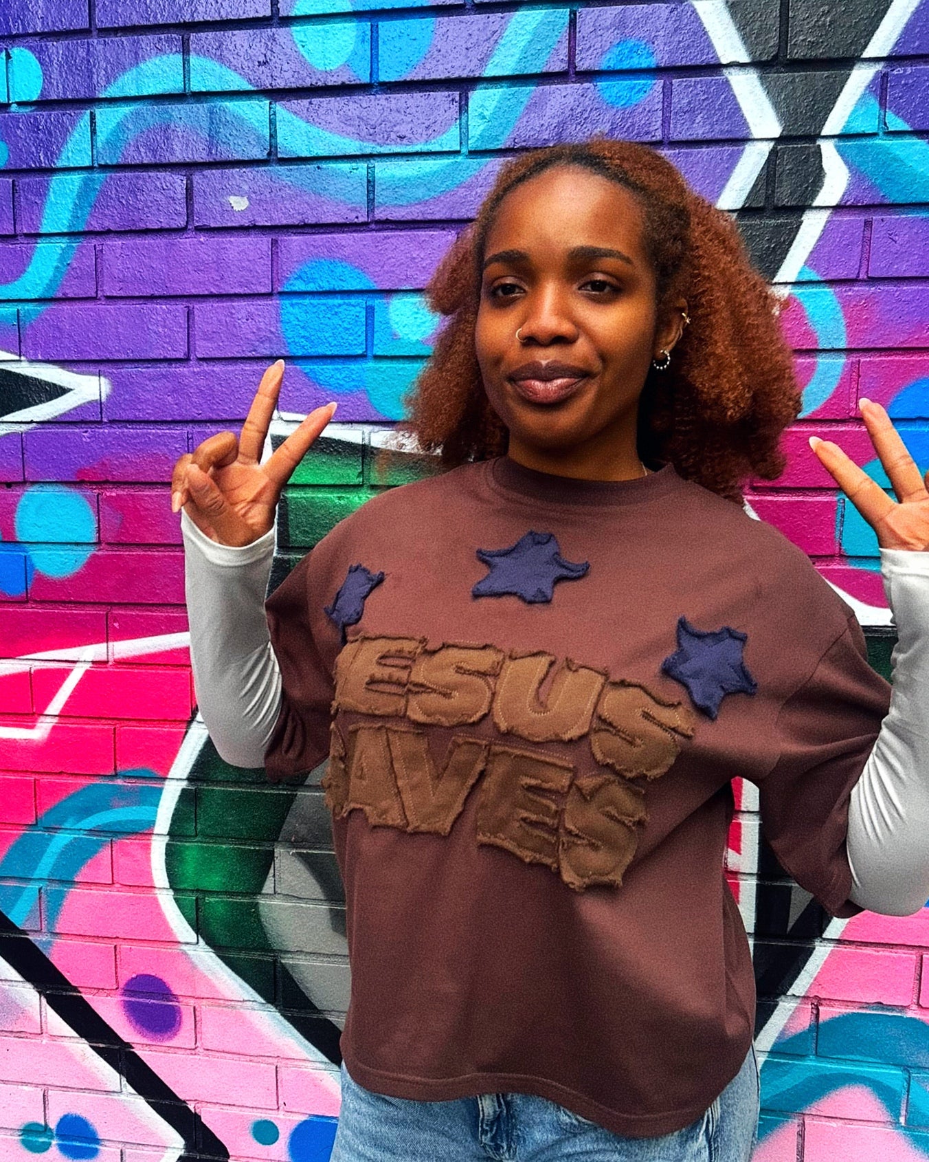 Jesus Saves Boxy Tee