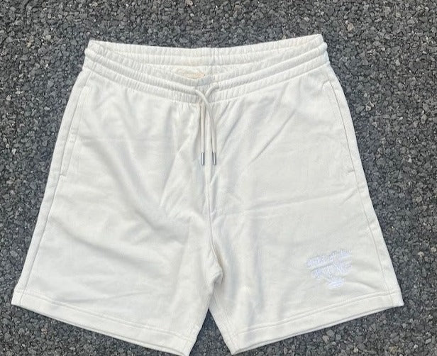 Child Of The King Cream Shorts