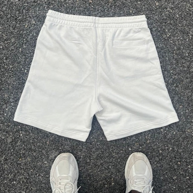 Child Of The King Cream Shorts