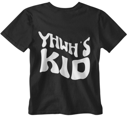 YHWH'S Kid Lightweight Black t-shirt