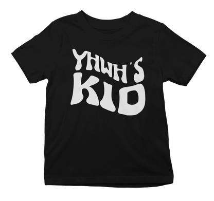 "YHWH'S Kid" Youth Black T-shirt