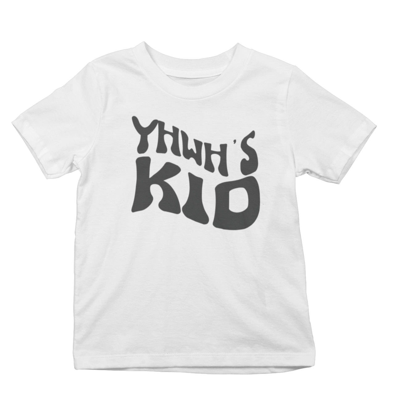 "YHWH's Kid" Youth White T-shirt