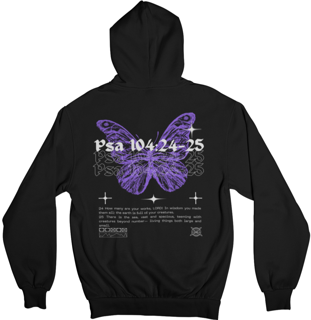 Wonders Of His Works Black Hoodie