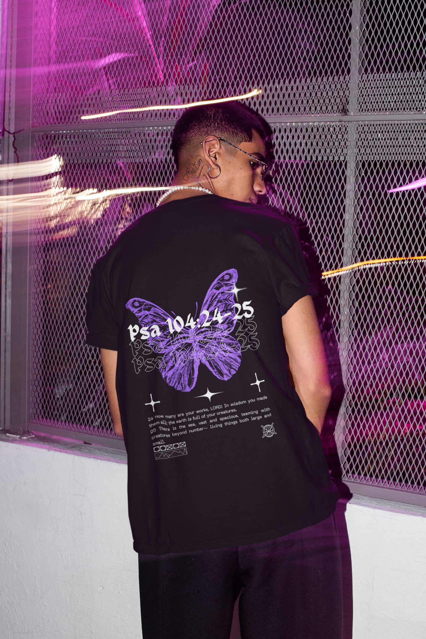 Wonders Of His Works Black T-shirt
